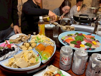 フグ鍋と煮しめ、お造り／これ何？～新春2026新年会グルメ画像02