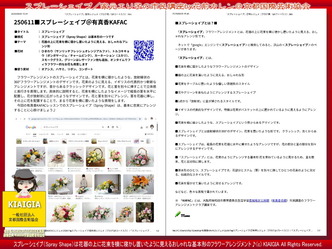 スプレーシェイプ(3)／家元エリ子の市民講座画像
▼画像クリックで1280x960pxlsに拡大＠北洞院エリ子花前カレン