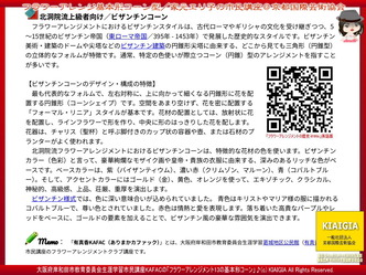 有真香KAFACコーン講座(4)／北洞院家元エリ子のフラワーアレンジメント画像01
▼画像クリックで1280x960pxlsに拡大＠北洞院エリ子花前カレン