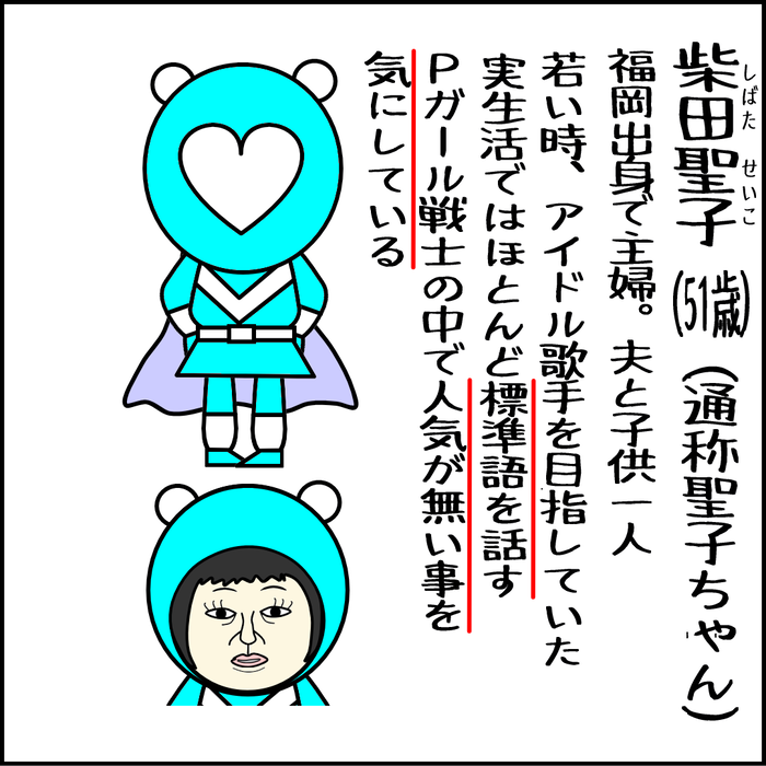Pガールズ戦隊プロフィール