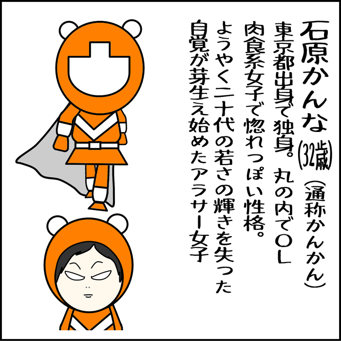 Pガールズ戦隊 戦隊ヒロインの日常 かんかんプロフィール
