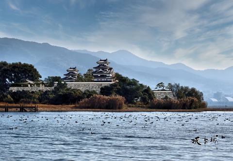 坂本城比良背景PR