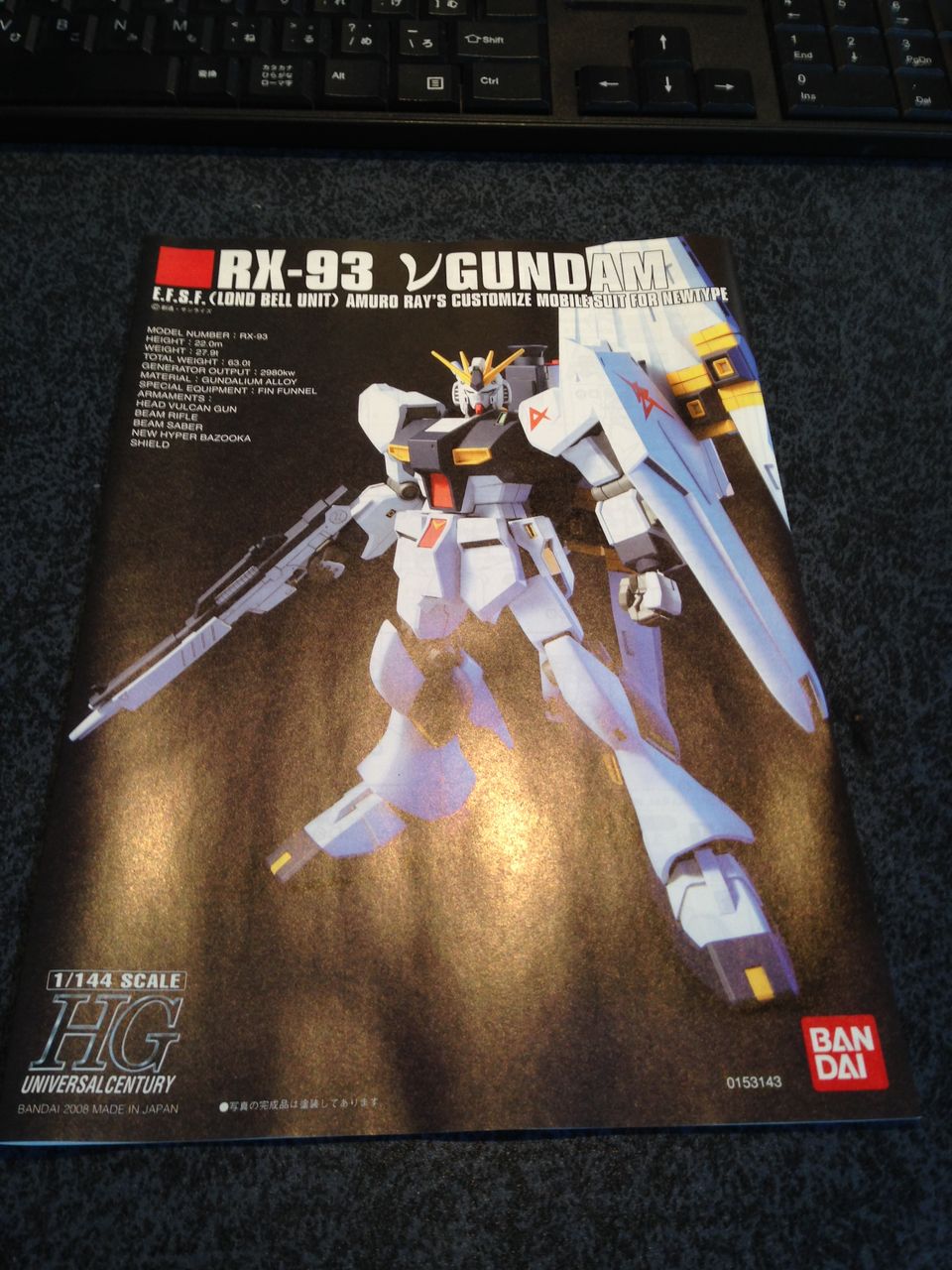 Hg 1 144 Nガンダムを作ってみた コノログ