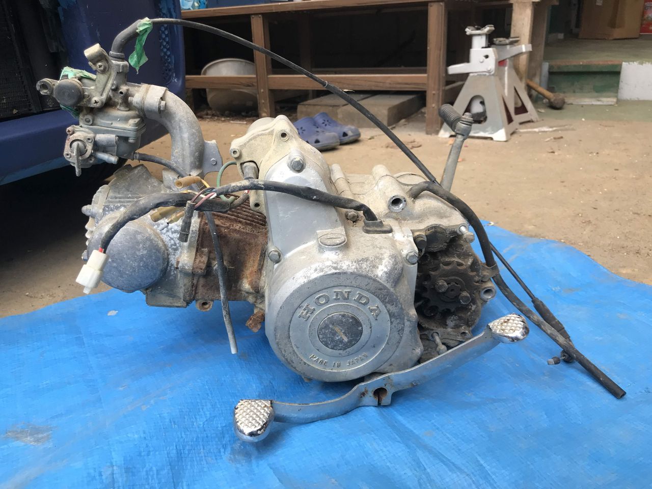 CRM50にカブのエンジンを載せてみよう CUBRM80計画 : コノログ