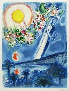 シャガール展へ行ってきました 場所 兵庫県立美術館 スノードロップ