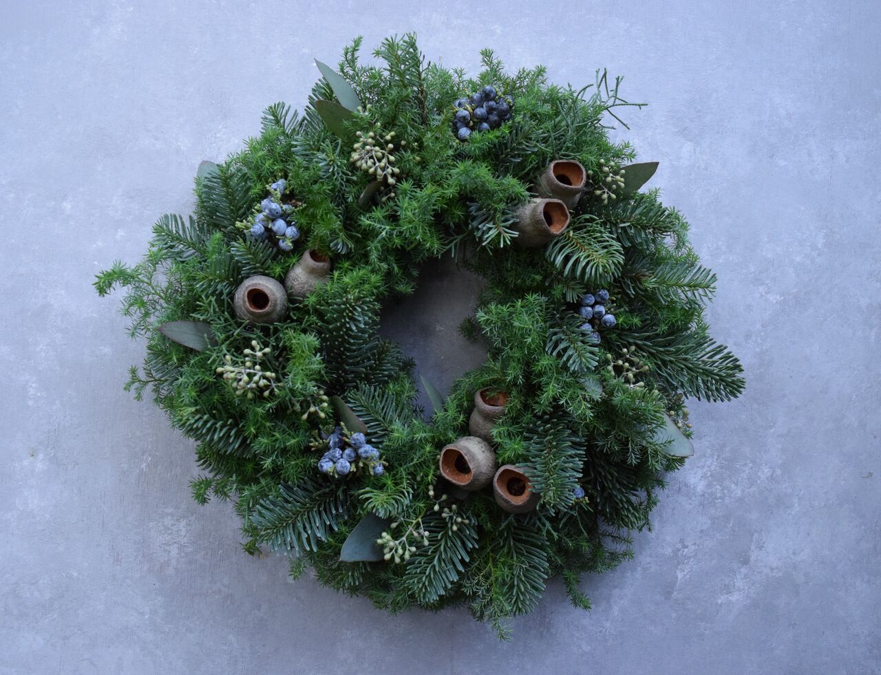 クリスマスリースのワークショップのお知らせ 花の店 葉音
