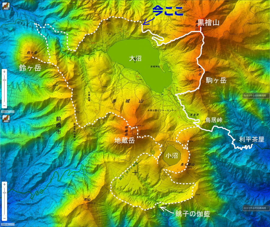 外輪山周回に挑戦 赤城山の巻 中編 ハナぽんのランニング日記 外輪山周回に挑戦 赤城山の巻 中編 ハナぽんのランニング日記