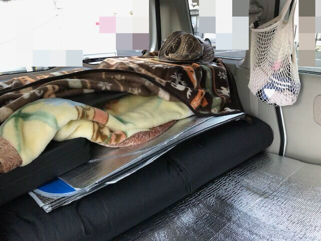 エブリィワゴン我が家の車中泊モードはコレ ゆるゆる登山と車中メシ日記