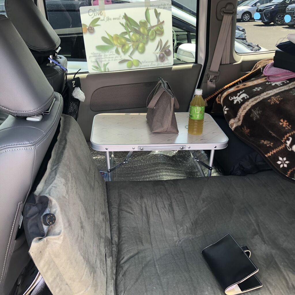 エブリィワゴンで車中メシin会社の駐車場 彡 ゆるゆる登山と車中メシ日記