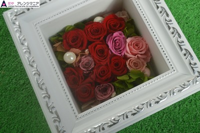 プリザーブドフラワー 沖縄で開店祝いに配達