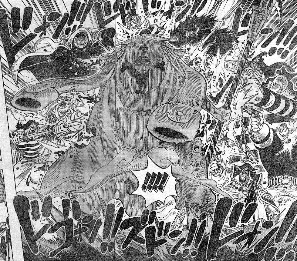 One Piece 第576話 大海賊エドワード ニューゲート 天花繚乱