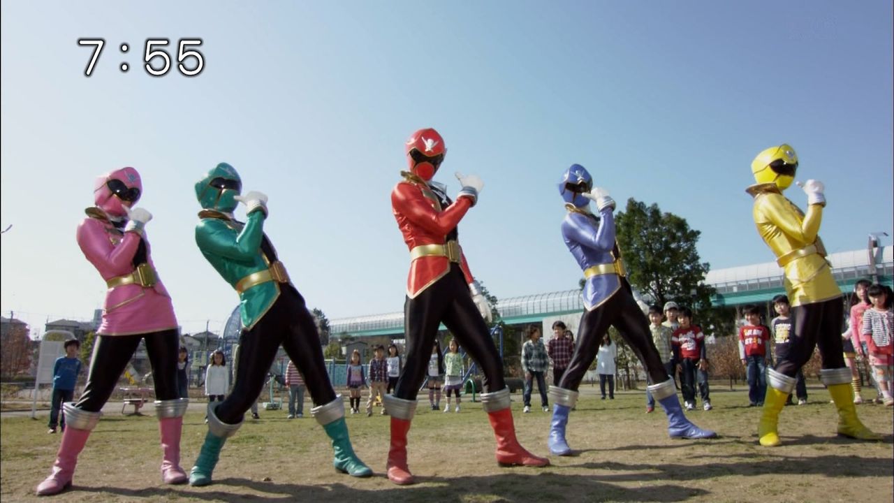 海賊戦隊ゴーカイジャー 第14話 ｢いまも交通安全｣ : 天花繚乱