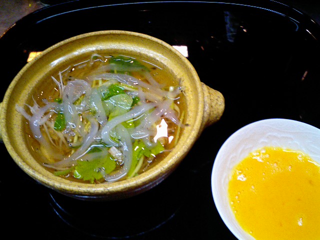 白魚柳川鍋 食工房 花卯 白魚柳川鍋 食工房 花卯