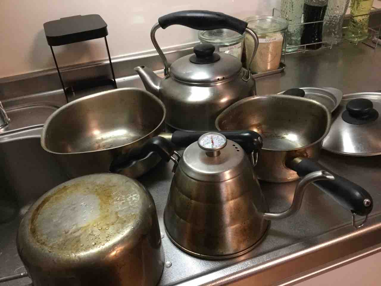 国産のスチールたわしはミニマムアイテム 日々の日記