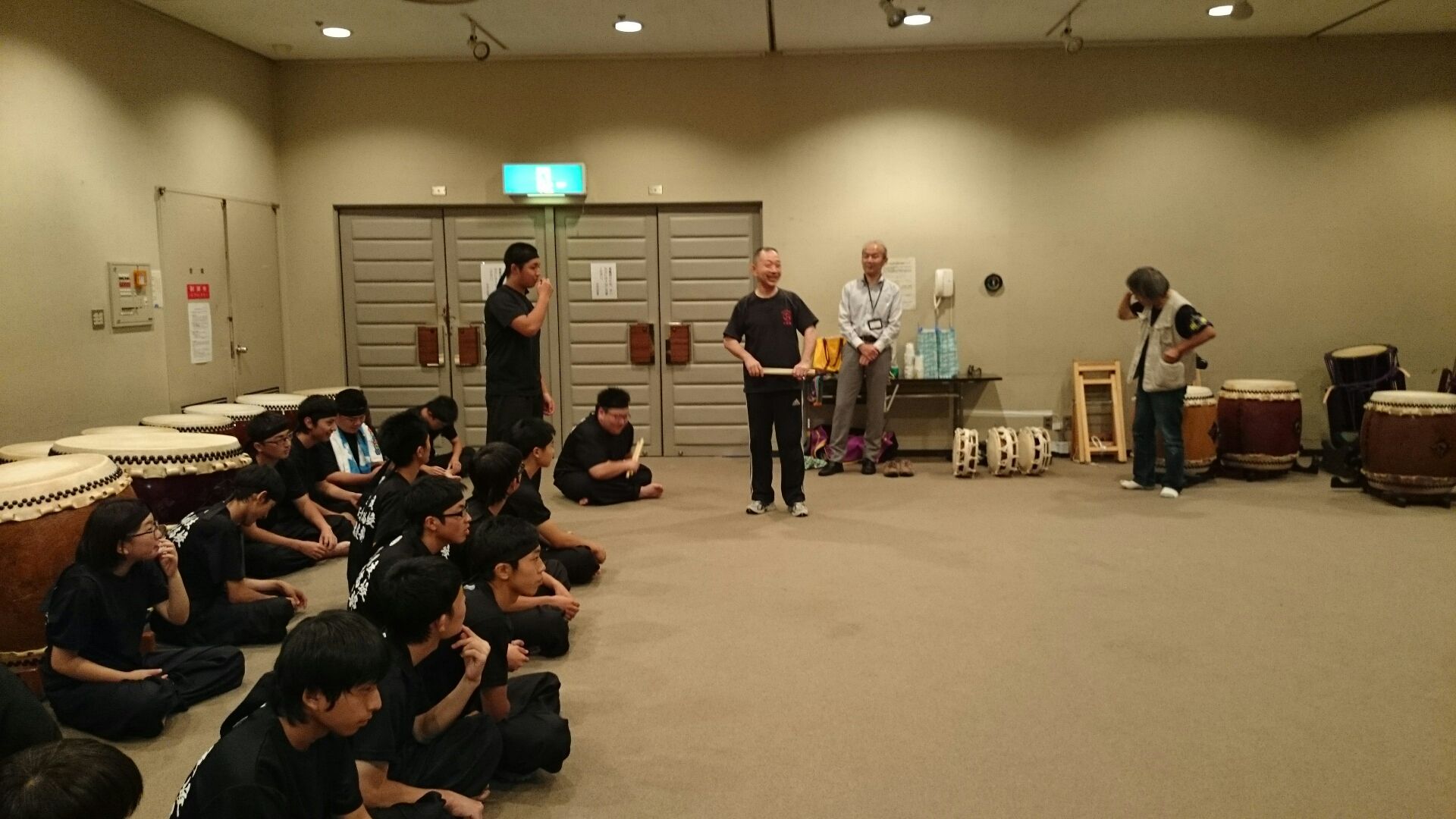 打つ 興行 時に 太鼓 が た 終わっ