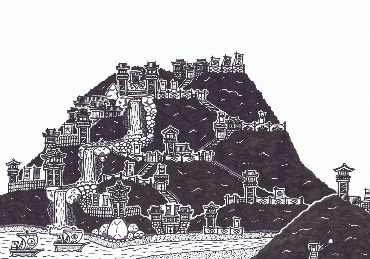 岩水城物語 家紋髙校生