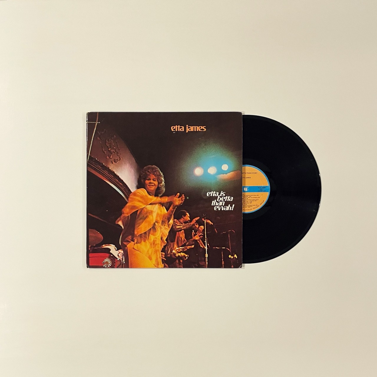 Etta James 「Etta Is Betta Than Evvah 」 1976 / US / LP : オノブロ