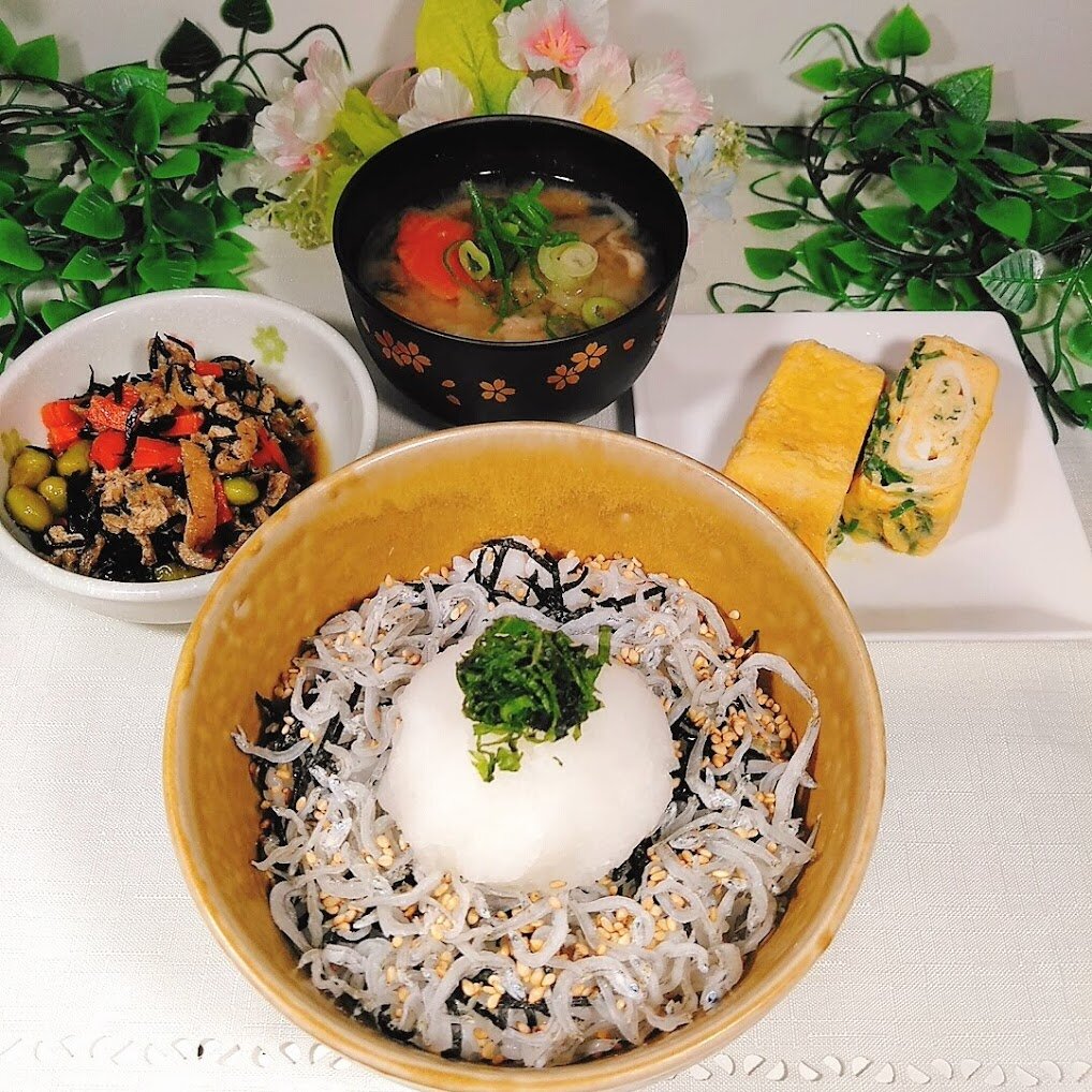 ちりめんじゃこ丼 Handmade Kiki