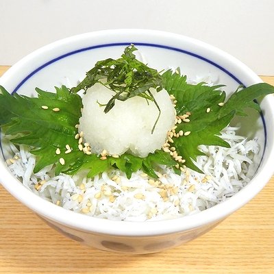 ちりめんじゃこ丼 Handmade Kiki