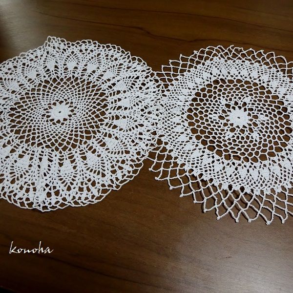 使いみちのないドイリーを小物入れのかごにリメイク こもれび日和