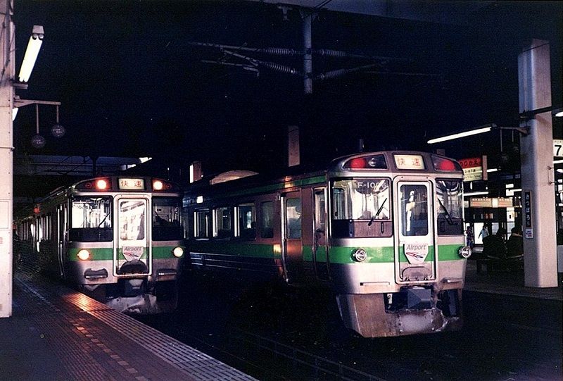 ヘッドマークを付けた札幌圏の電車 : ハンドル屋の娯楽室