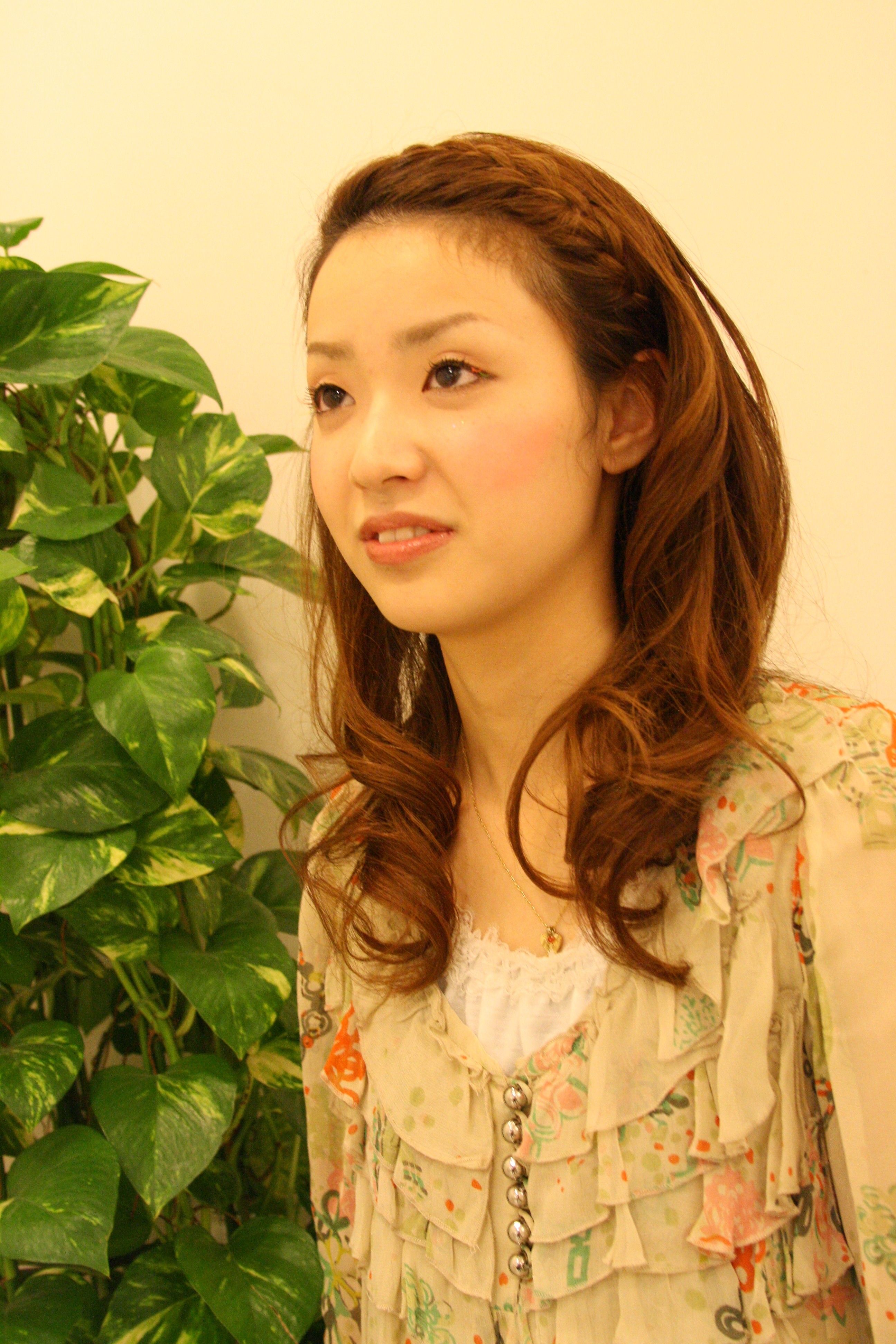 森ガール風 Hands Berg 鹿児島 中町 美容室 ハンズ