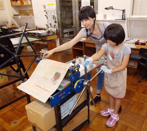 大学生と楽しく印刷