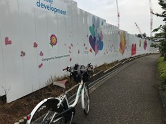 仮囲いアート1