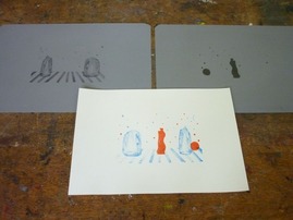 下の写真は現在制作中の