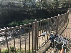 恩田川と自転車