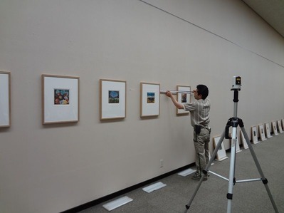 展示替え風景１