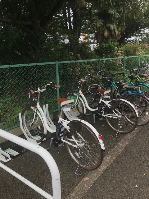 木曽住宅サイクルポート