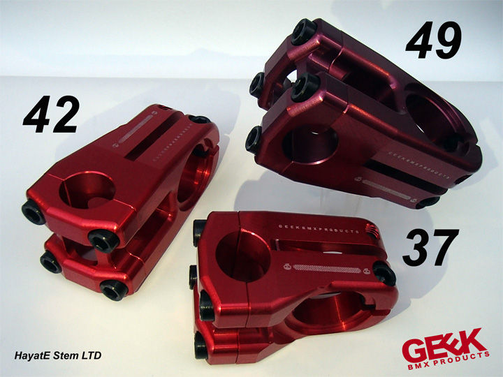 BMX ステムHAYATE (Geek Product) コチラもMADE IN JAPAN です！ : 京都のBMX SHOP HANGOUT ハング