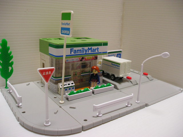 トミカタウン コンビニ3種 ファミリーマート セブンイレブン ローソン