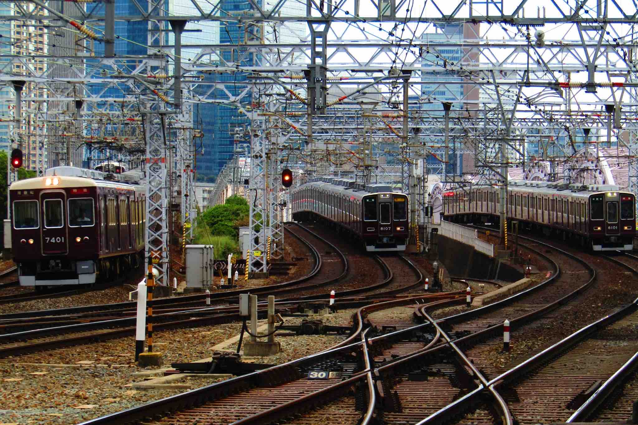 阪急電鉄8000系(8007F)更新車(宝塚線)　8両 阪急電鉄8000系(8007F)更新車(宝塚線) 8両 阪急8000系宝塚線所属