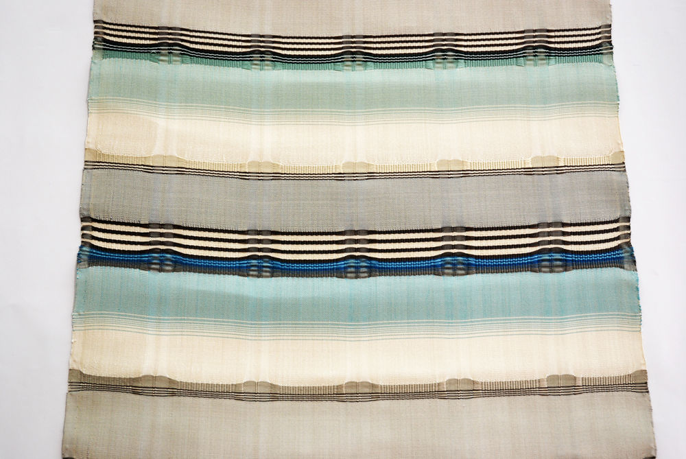 IK-869 吉野間道 めがね織 四面使い ぼかし あやしい 