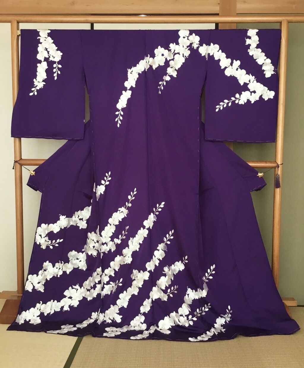 ★刺繍のはんなり訪問着　m3622 ☆刺繍のはんなり訪問着m3622