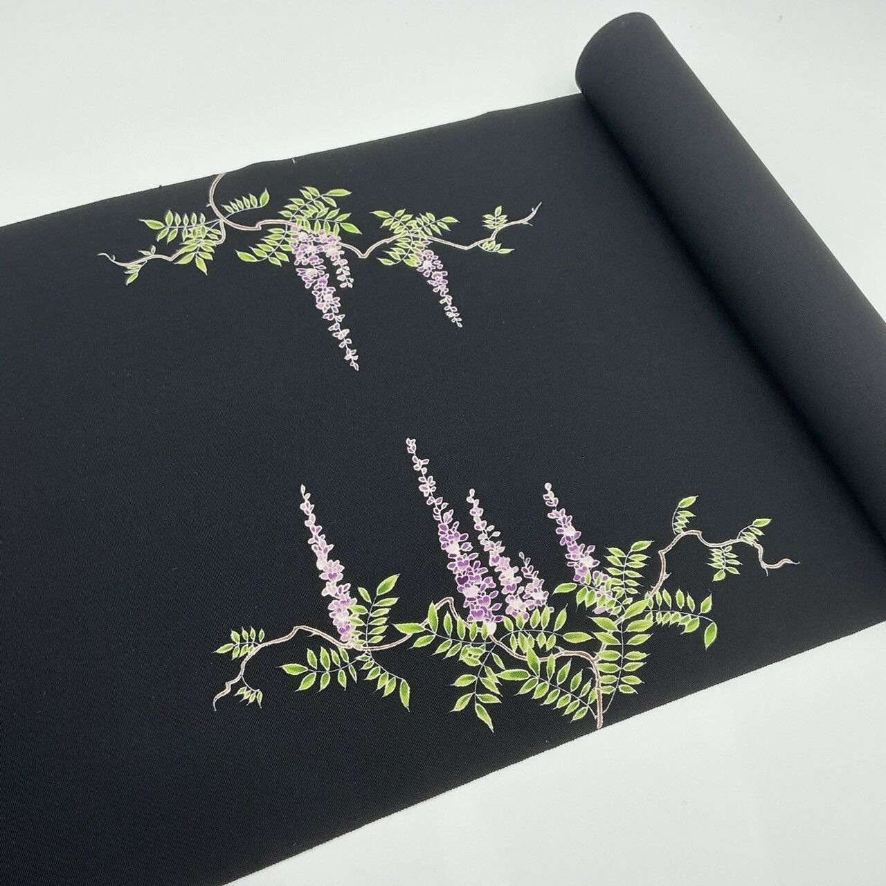 映画・国宝に出てきた藤娘を描いた染帯 : 和を着る。楽しむ。はんなり