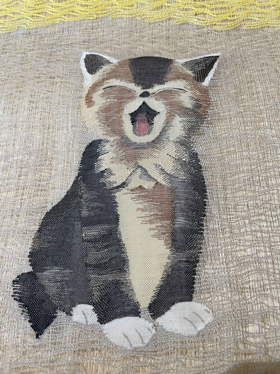 お気に入りの 【麻】名古屋帯 縁側にいるネコ 着物 浴衣/水着¥16/><li><p>着物浴衣/水着お気に入りの 【麻】名古屋帯 縁側にいるネコ 着物 浴衣/水着¥16/></p><li><img src=