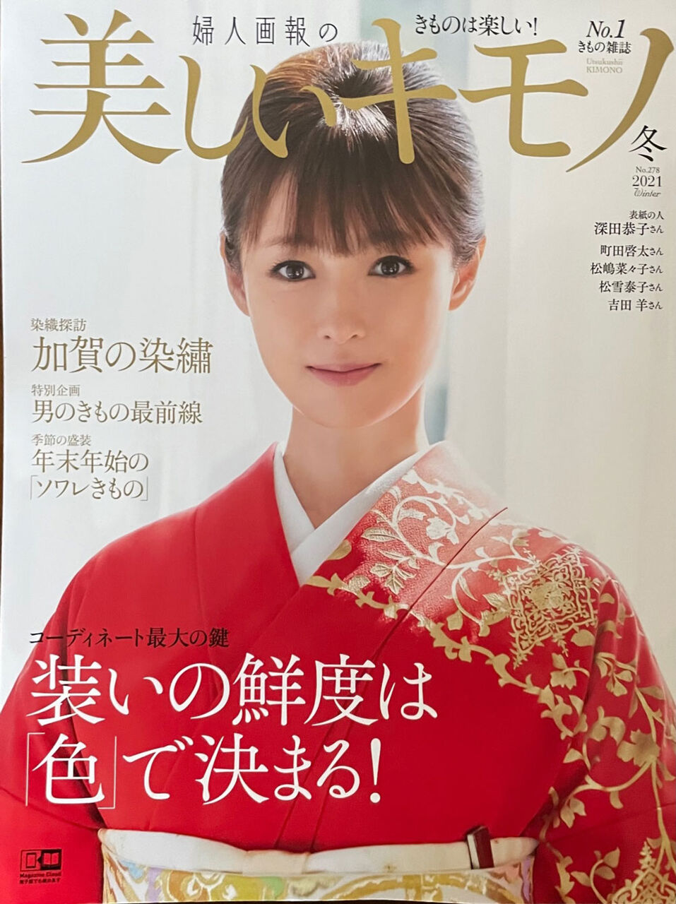 DBC 和樂の表紙になりそうな染めが美しい高級訪問着 （TOMO KOIZUMI