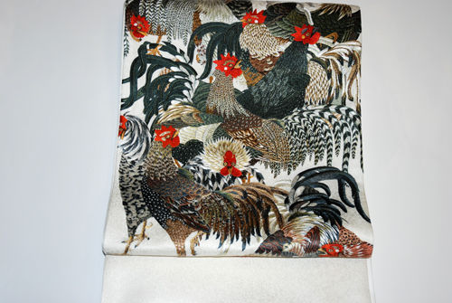 あすつく】 伊藤若冲 メルカリ - 袋帯 総刺繍 群鶏図 着物・浴衣 あすつく】 伊藤若冲 メルカリ - 袋帯 総刺繍 群鶏図 着物・浴衣