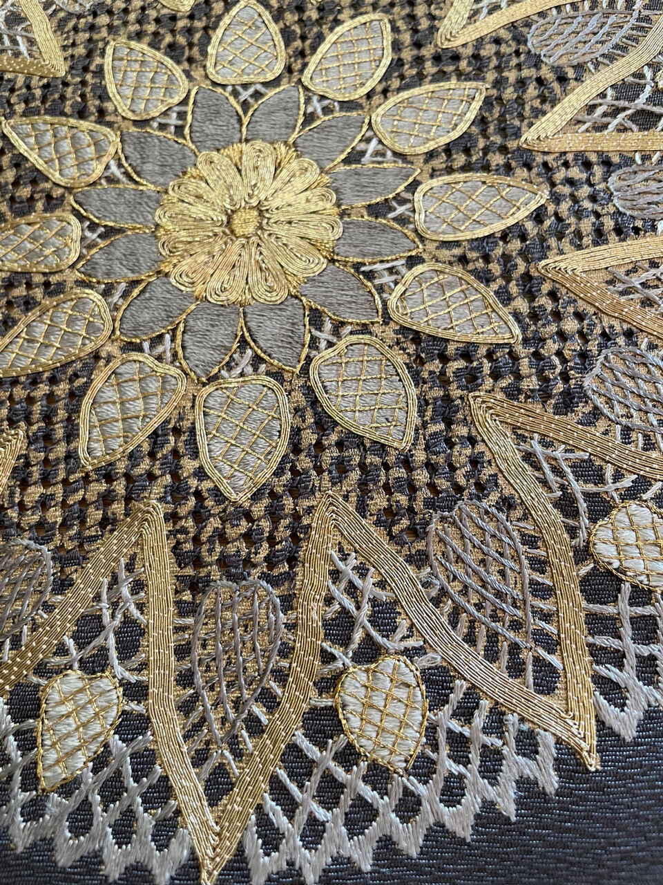 上質 日本刺繍 打出の小槌 名古屋帯+centrotecnicodirecthair.com.br