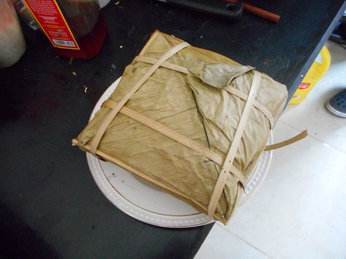 友人宅でバインチュン Banh Trưng をいただきました ハノイでまったり生きてます Fwf