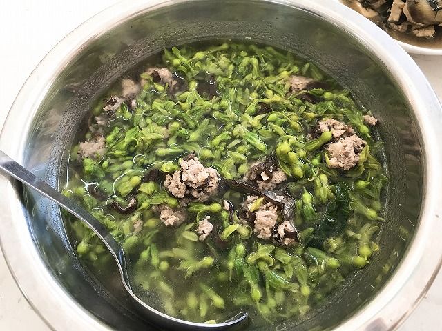 トンキンカズラ Thien Ly と肉団子のスープをいただきました ハノイでまったり生きてます Fwf