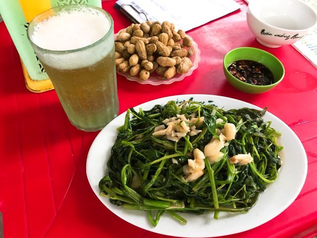 空芯菜は 冷凍 しても美味しかった まさに万能野菜 ハノイでまったり生きてます Fwf