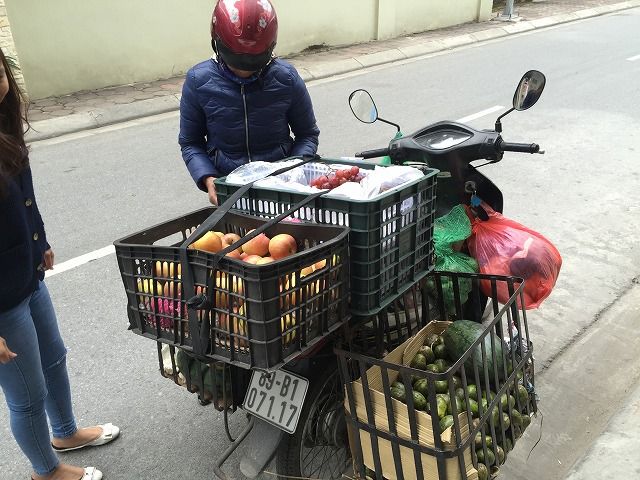 果物売りのおばさんは何度でも来る ハノイのバイク商売1 ハノイでまったり生きてます Fwf 果物売りのおばさんは何度でも来る ハノイのバイク商売1 ハノイでまったり生きてます Fwf