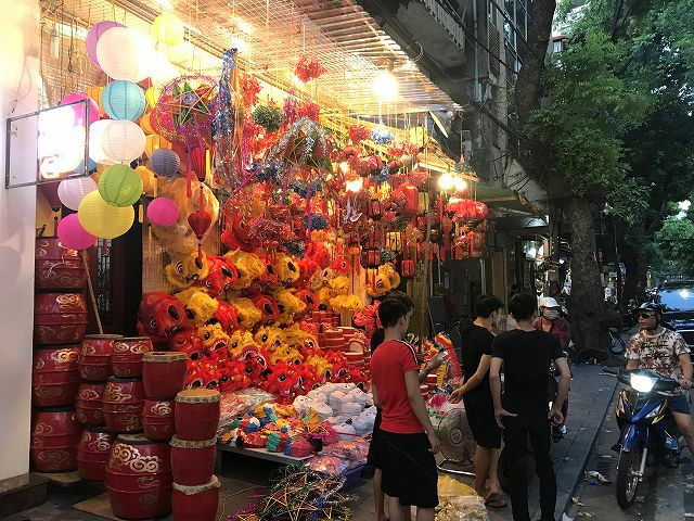 中秋節 まであと1ヶ月 ハノイもソワソワし始めました D ハノイでまったり生きてます Fwf