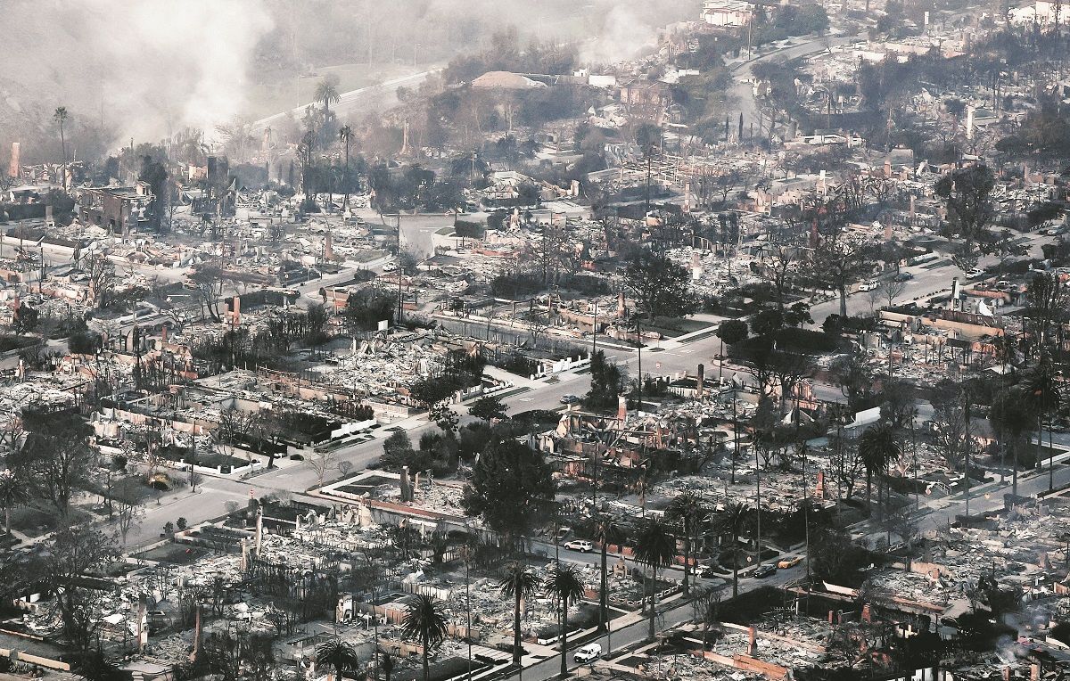 燃え上がるロサンゼルス：大谷宅とドジャースタジアムの安全は？