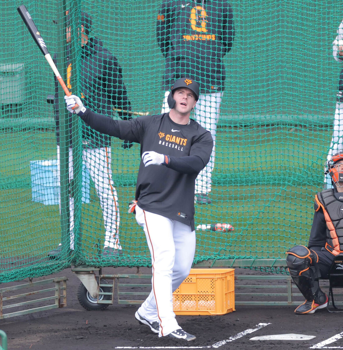 【 巨人】阿部慎之助監督、キャベッジの実戦出場は同一リーグだったら、どんどん出していこうかな