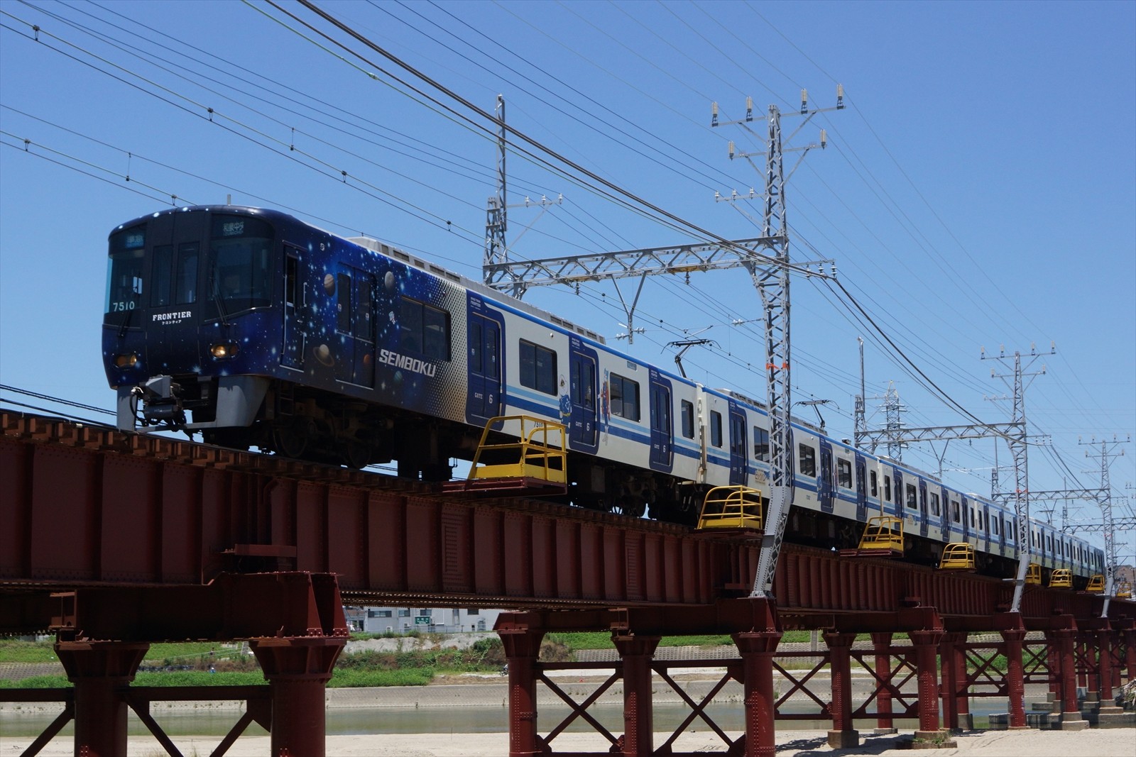 泉北高速鉄道7000系「フロンティア号」を撮影する（2018.6.16・我孫子